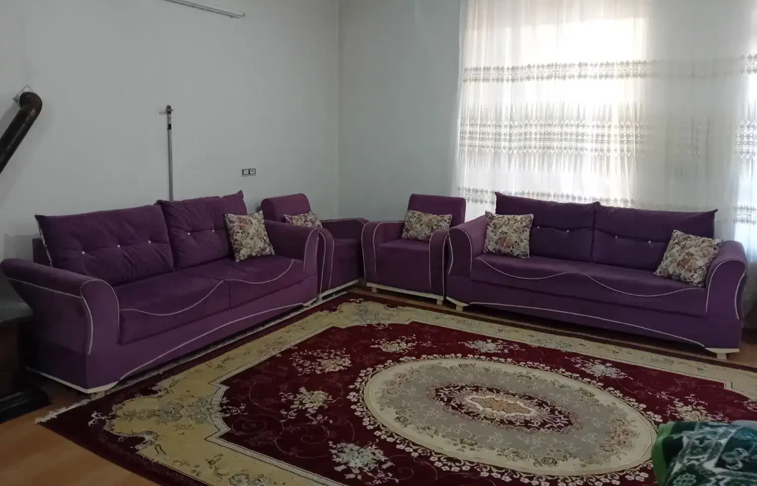 مبل ۸ نفره|مبلمان خانگی و میز عسلی|خوی, |دیوار