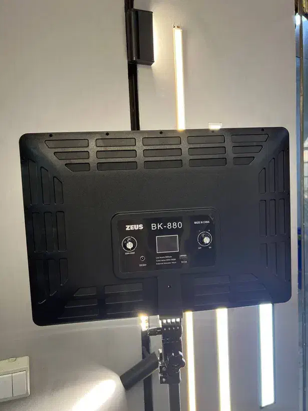 سافت لایت BK-880 رینگ لایت سه پایه میکروفون باکس|دوربین عکاسی و فیلم‌برداری|مشهد, وکیل‌آباد|دیوار