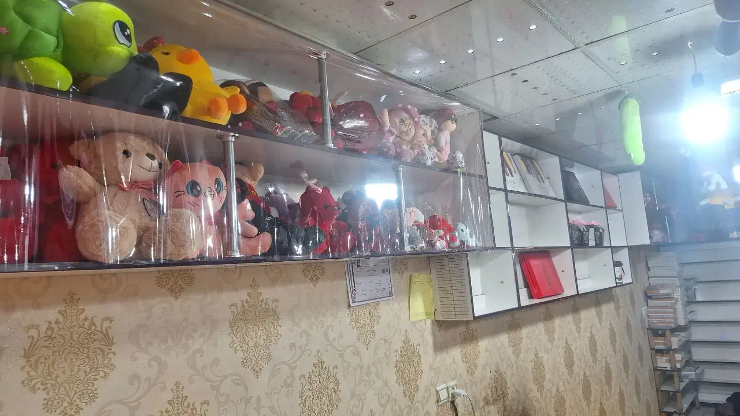 دکور مناسب هر شغلی نو|کتابخانه، شلف، قفسه‌های دیواری|قم, مسجد امام حسن|دیوار