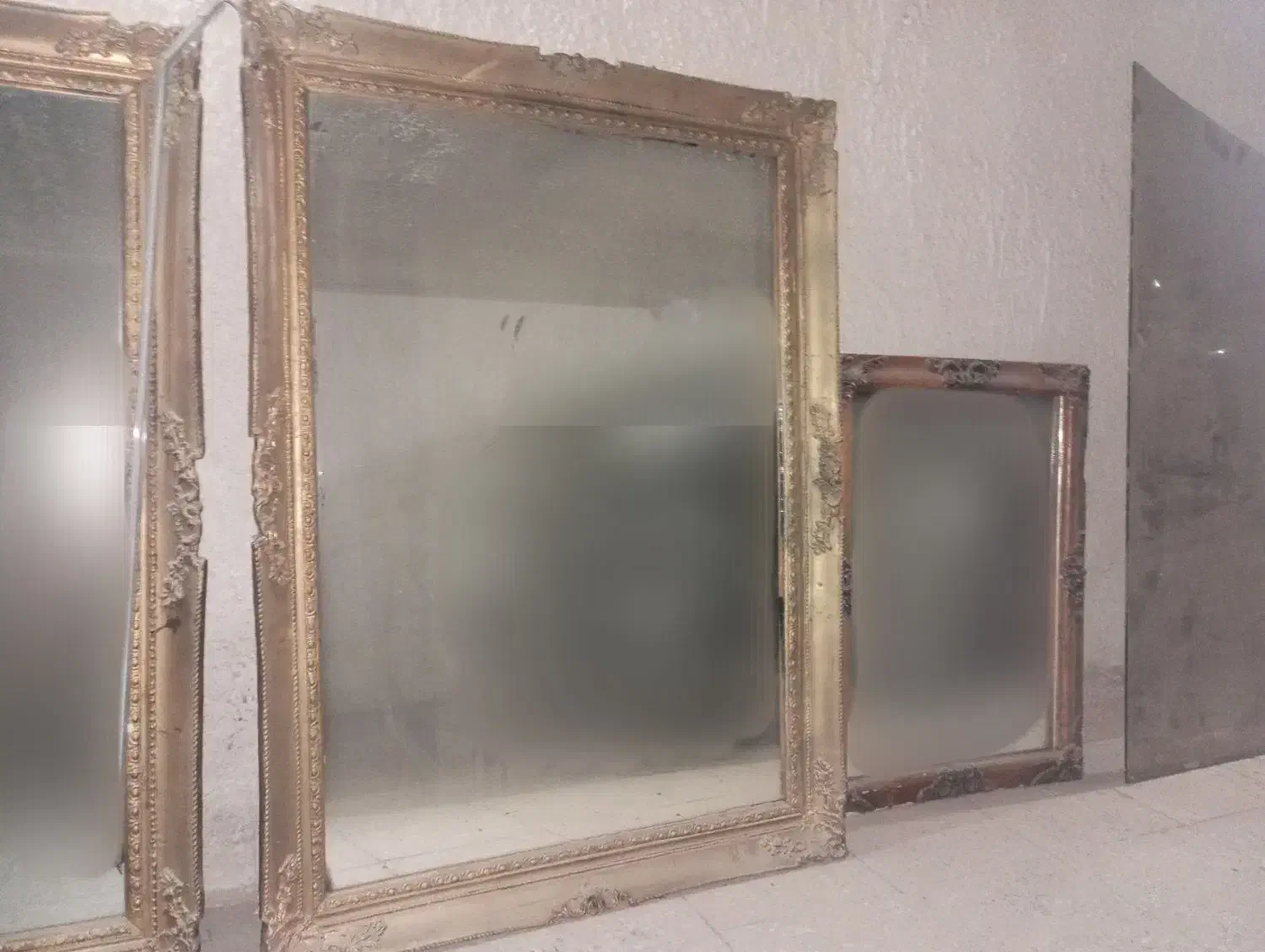 آینه کلا سیک  با قاب چوبی|صنایع دستی و سایر لوازم تزئینی|زابل, |دیوار