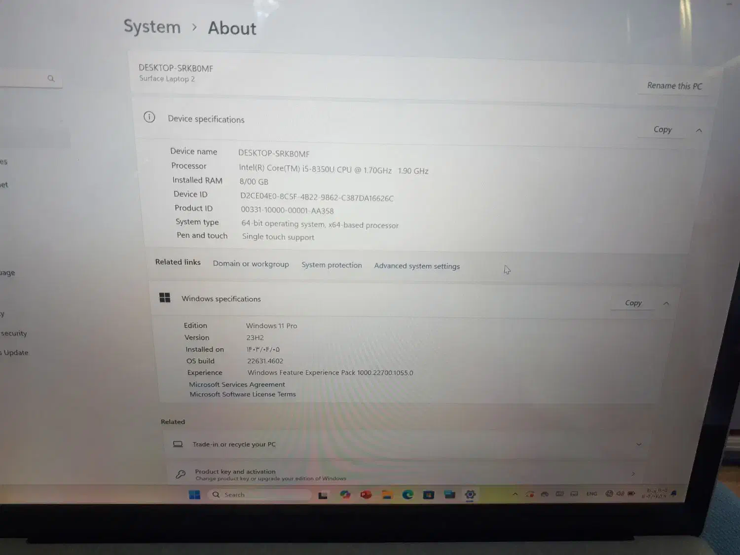 لبتاب مایکروسافت استوک درحد نو استثنایی|رایانه همراه|فلاورجان, |دیوار