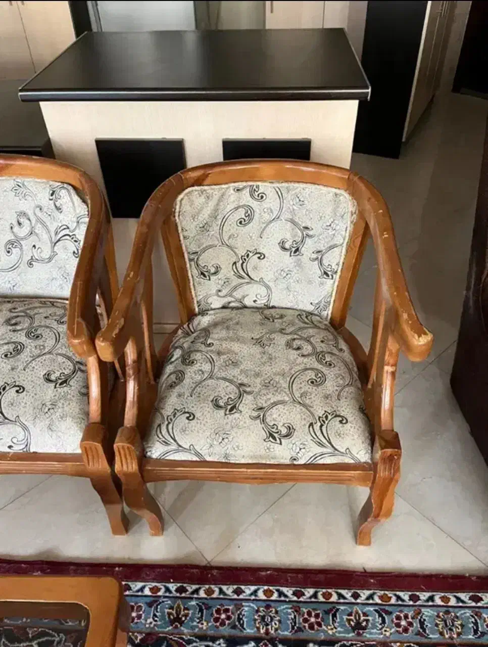 مبلمان 8نفره ظریف وکم جا با3تامیز|مبلمان خانگی و میز عسلی|مشهد, نیروی هوایی|دیوار