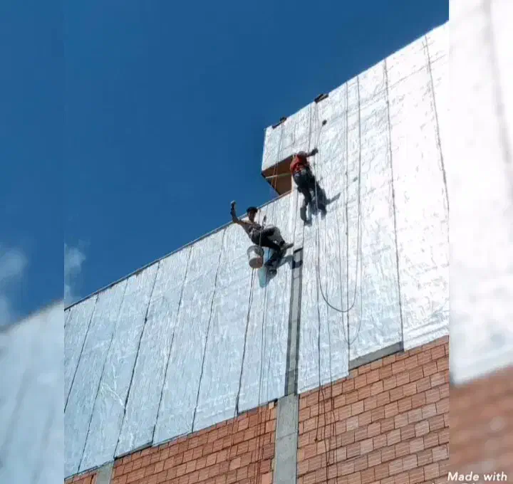 ایزوگام با ضمانت ونصب در ارتفاع با بندباز|خدمات پیشه و مهارت|گرگان, |دیوار