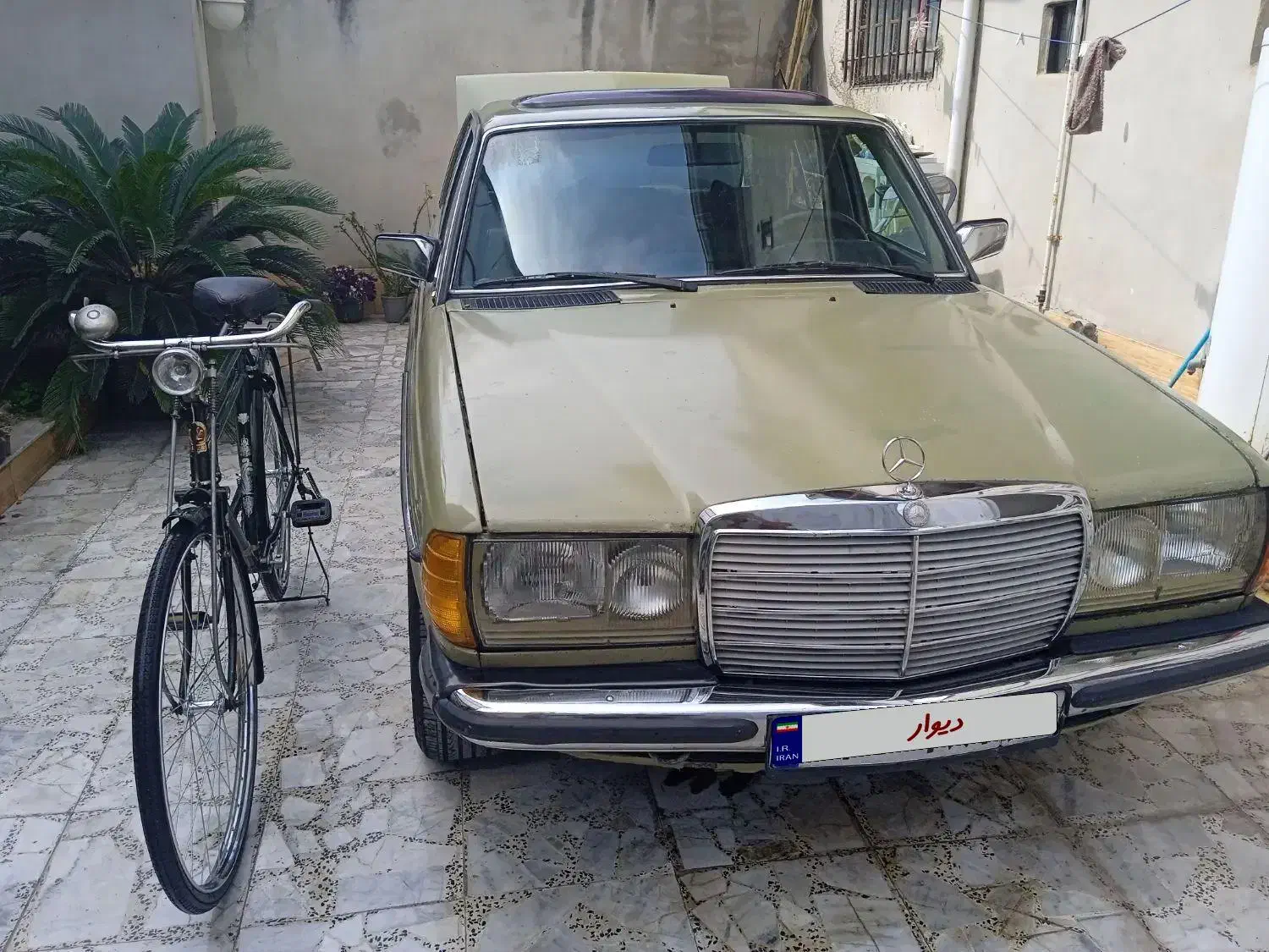 بنز دانشجویی سوخته با تمام مدارک|خودرو کلاسیک|بابل, |دیوار