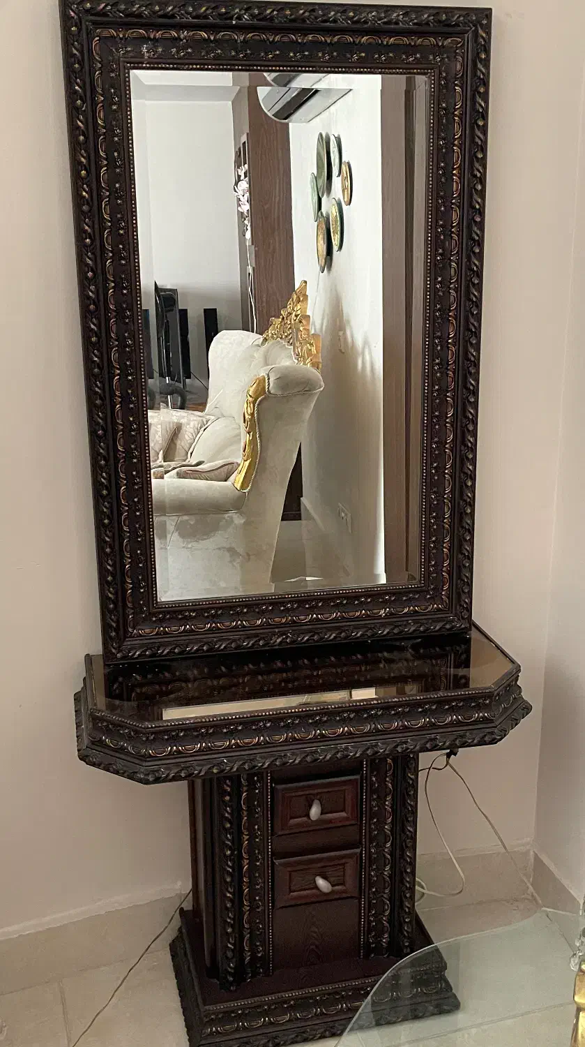 آینه و کنسول|بوفه، ویترین، کنسول|گرگان, |دیوار