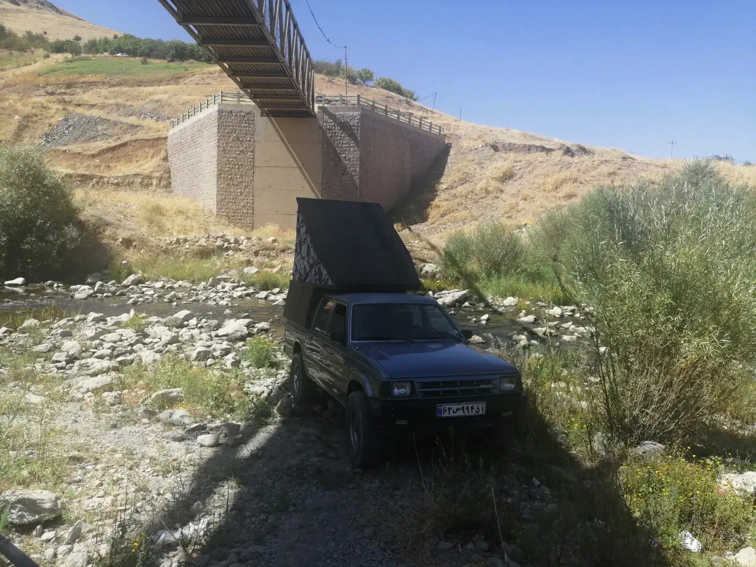 کمپر آفرود مزدا 2600 دو دیفرانسیل|خودرو سواری و وانت|سنندج, |دیوار