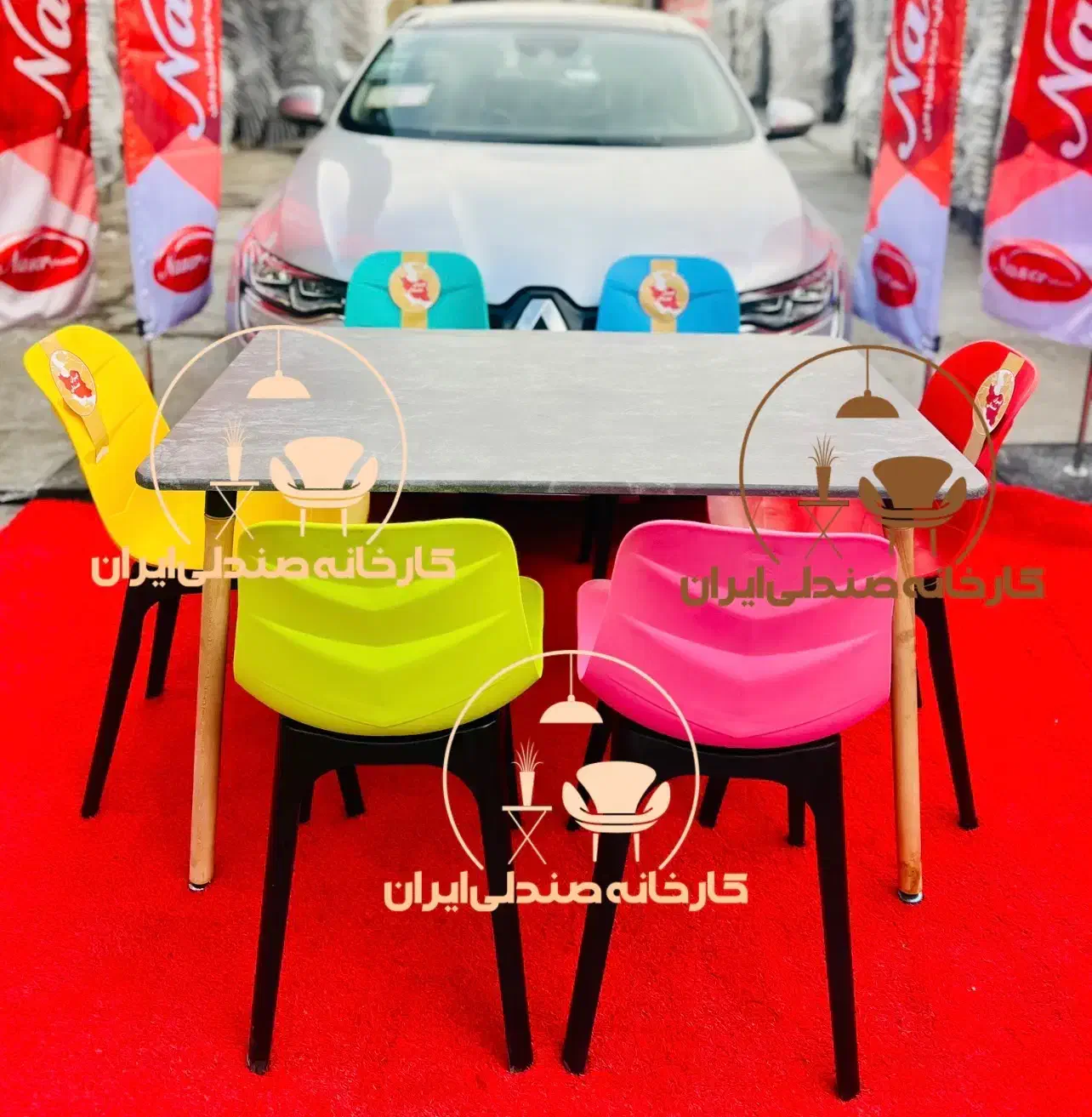 صندلی پلاستیکی مدل خیام|میز و صندلی غذاخوری|کرج, عظیمیه|دیوار