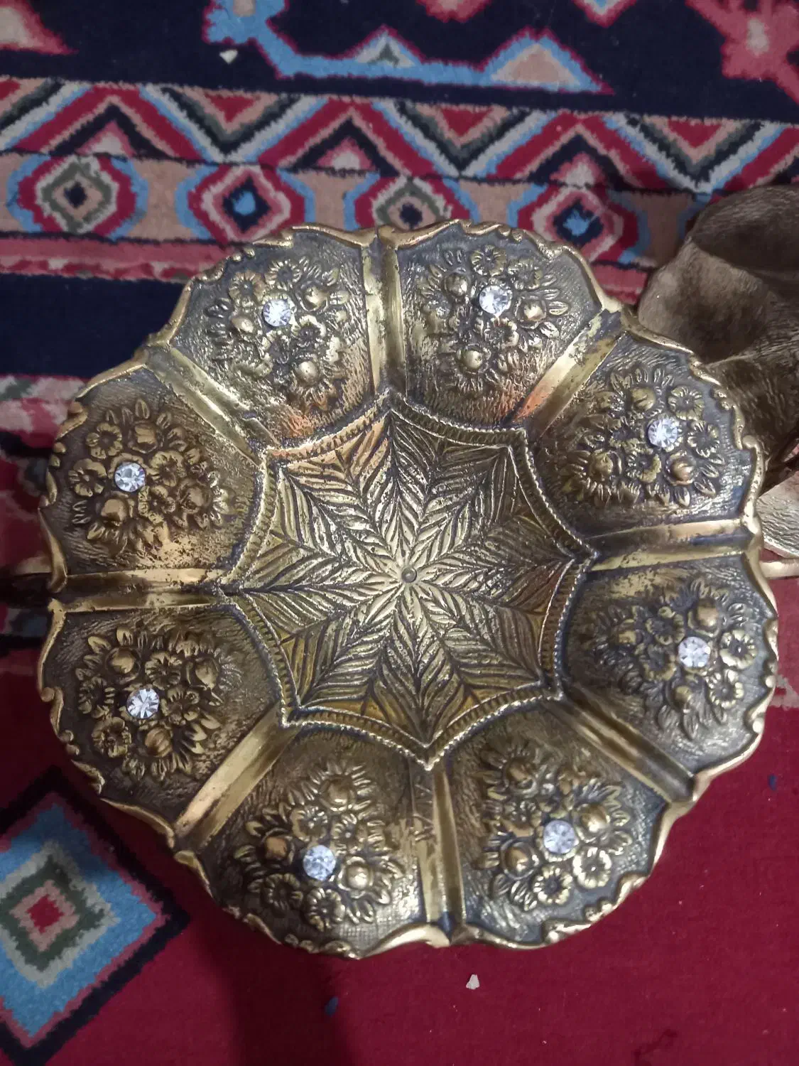 جاشکلاتی و جامیوه ای برنز|صنایع دستی و سایر لوازم تزئینی|الشتر, |دیوار