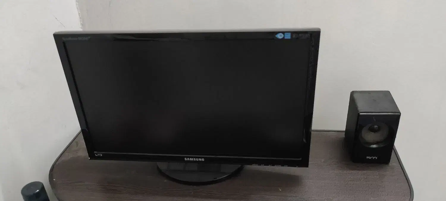 سیستم کامل مانیتور سامسونگ و کیس بدون هارد سالم|رایانه رومیزی|قم, بکایی|دیوار