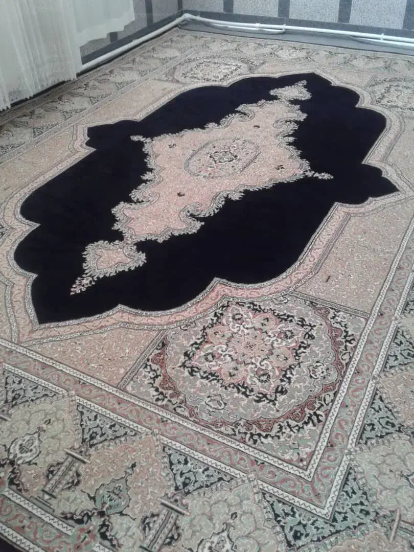 فروش ۲ تخته فرش ۵۰۰ شانه ۴×۳ در حد نو|فرش|سیلوانه, |دیوار