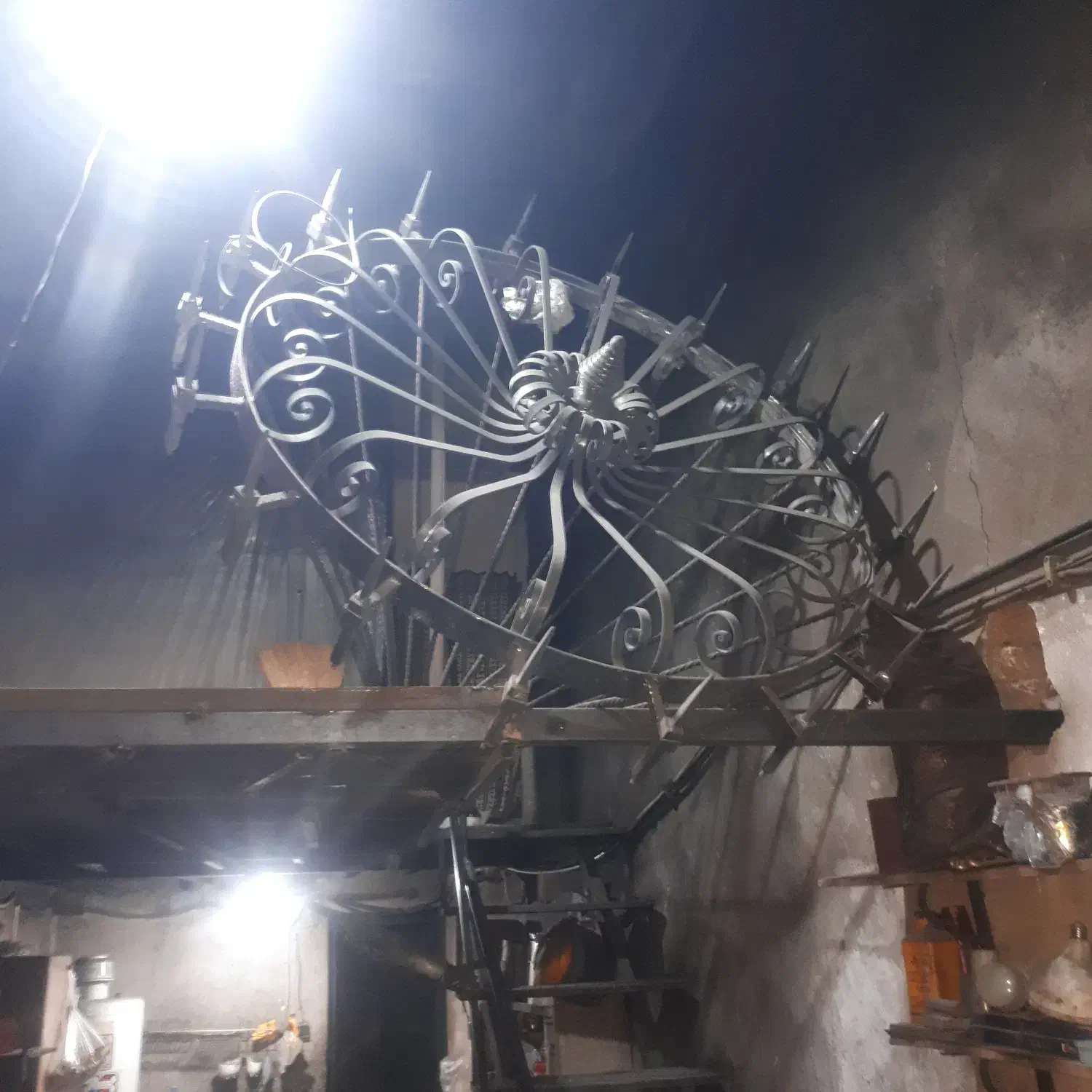 دوعدد.لوستر.فرفورژه|لوستر و چراغ آویز|تهران, دکتر هوشیار|دیوار