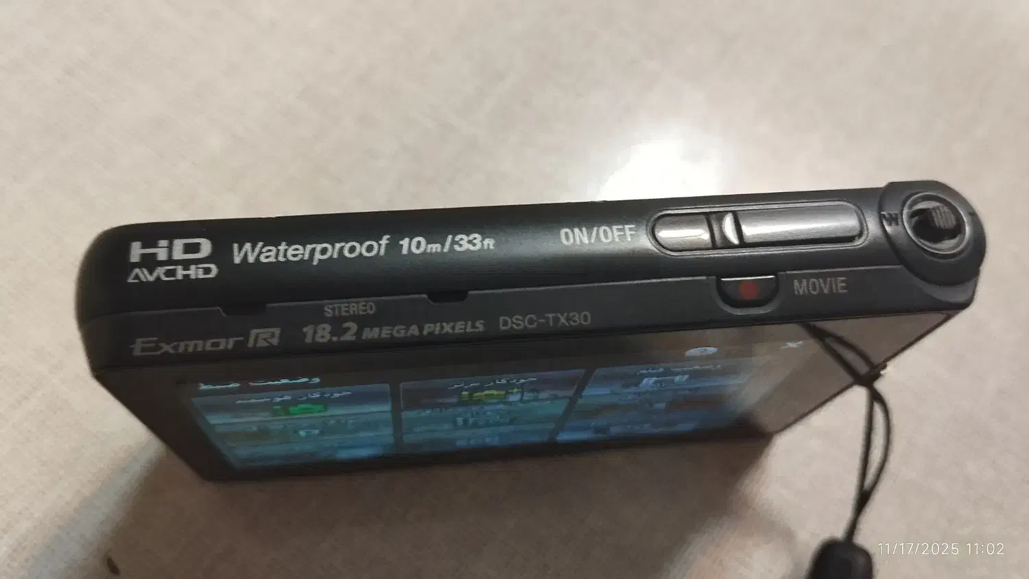 دوربین دیجیتال سونی DSC-TX30|دوربین عکاسی و فیلم‌برداری|رشت, جانبازان|دیوار