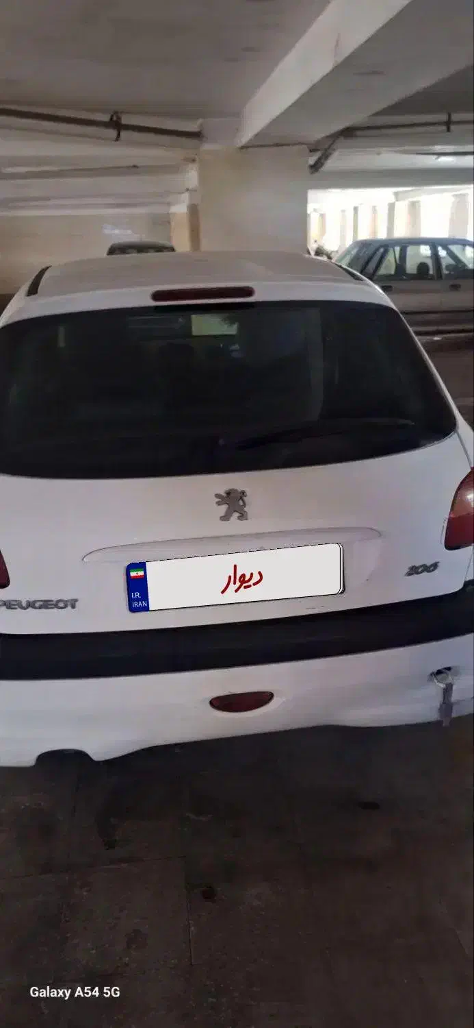 ۲۰۶ تیپ ۲ مدل ۸۹|خودرو سواری و وانت|تنکابن, |دیوار