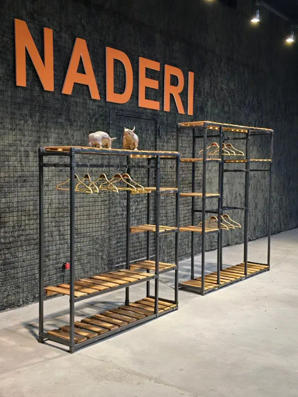 رگال بغل طبقه ای 4 ستون|کتابخانه، شلف، قفسههای دیواری|یزد, |دیوار