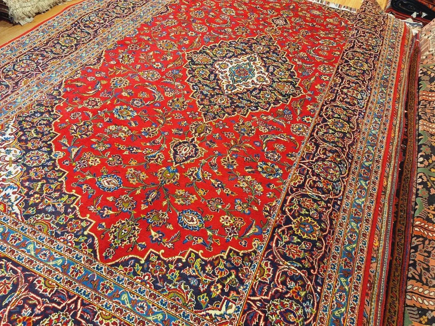 قالی ۱۲ متری دستباف کاشان مارک قطبی|فرش|تهران, اکباتان|دیوار