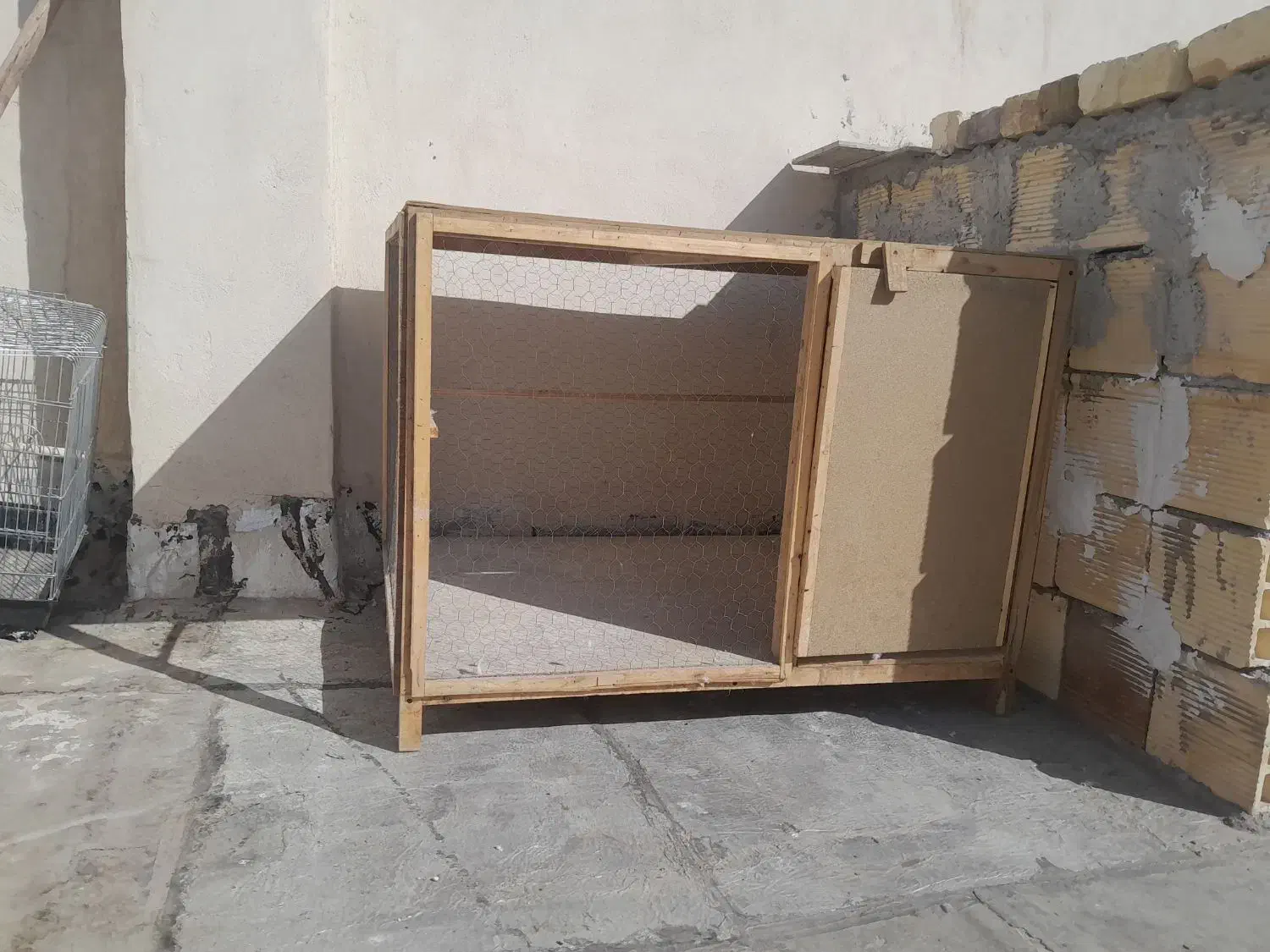 قفس چوبی جنس عالی|لوازم جانبی حیوانات|محلات, |دیوار