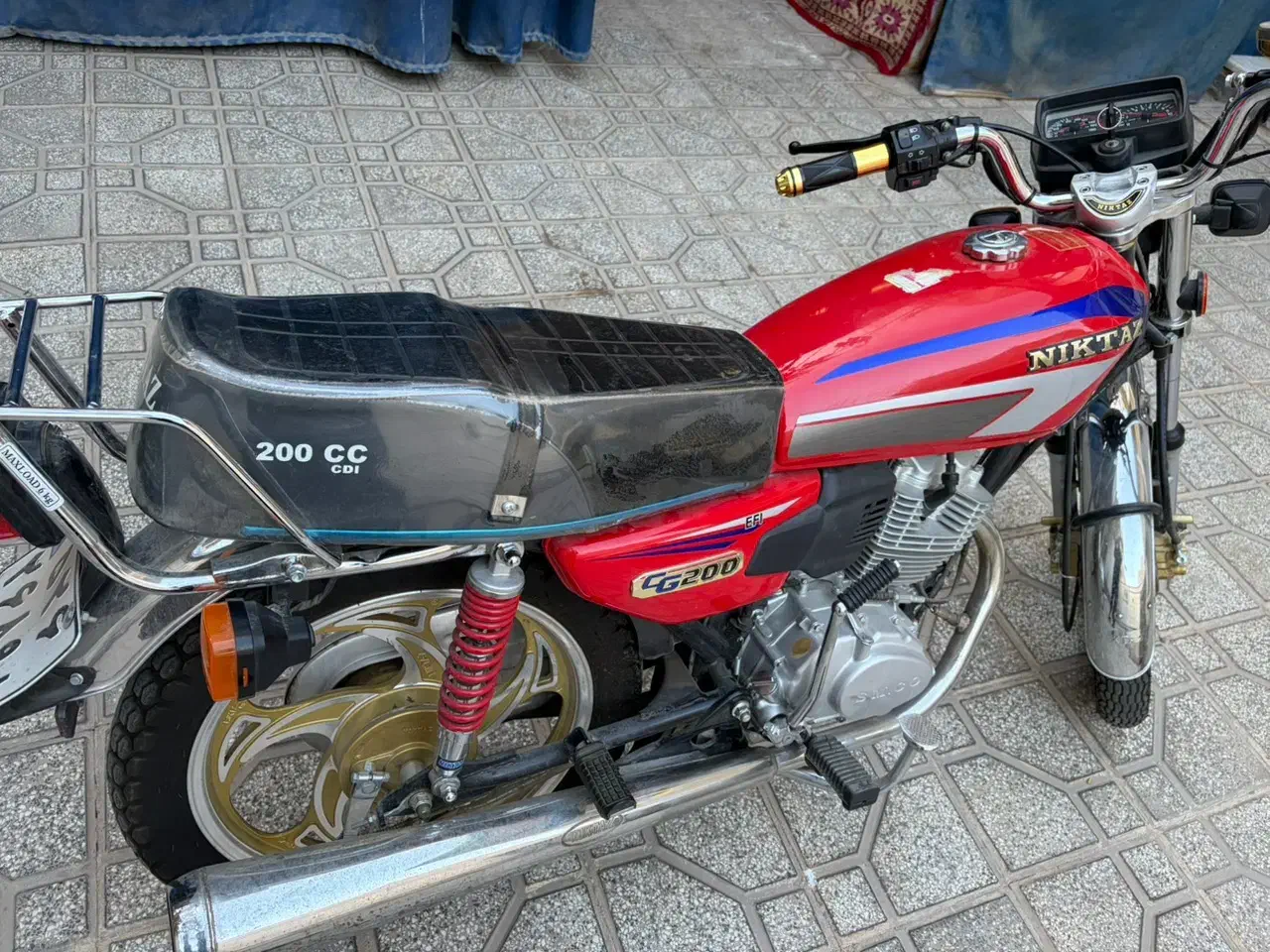 موتور سیکلت ۲۰۰CC نیکتاز مدل ۱۴۰۲ برج ۱۱|موتورسیکلت|قزوین, |دیوار