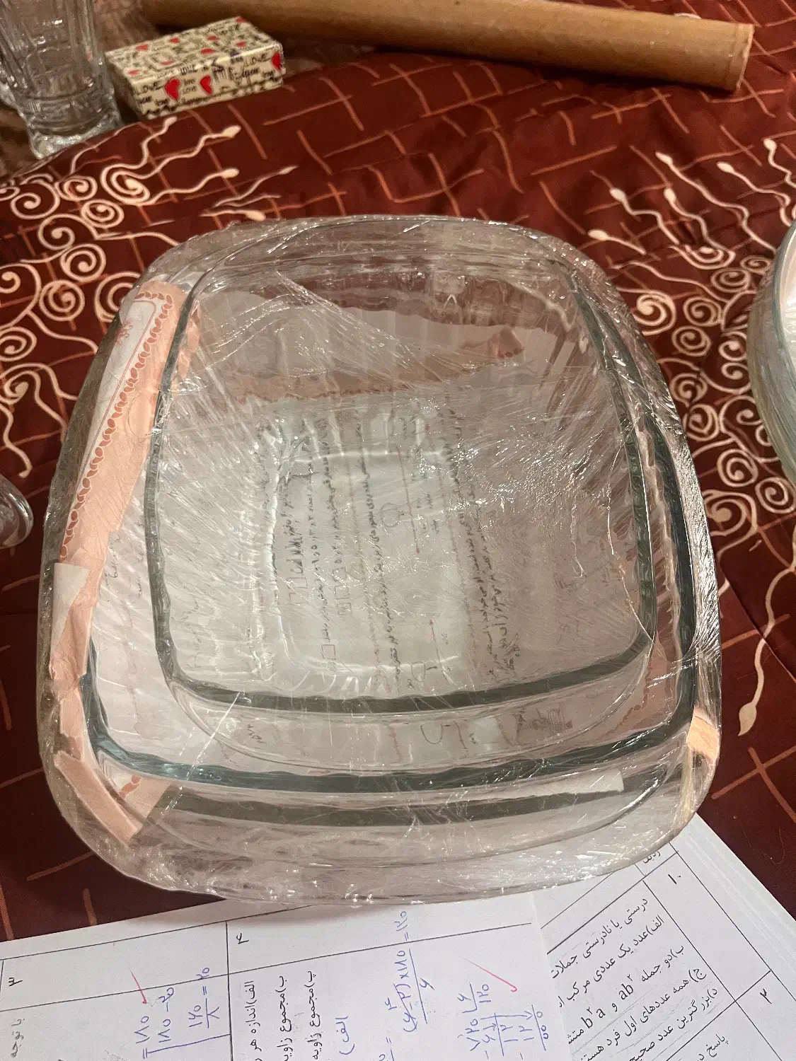 ظروف بسیار کاربردی بزرگ|ظروف سرو و پذیرایی|فولادشهر, B7|دیوار