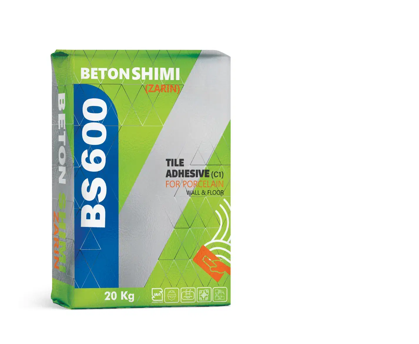 چسب کاشی پودری چسب کاشی پرسلان بتن شیمی|مصالح و تجهیزات ساختمان|مشهد, فلسطین|دیوار