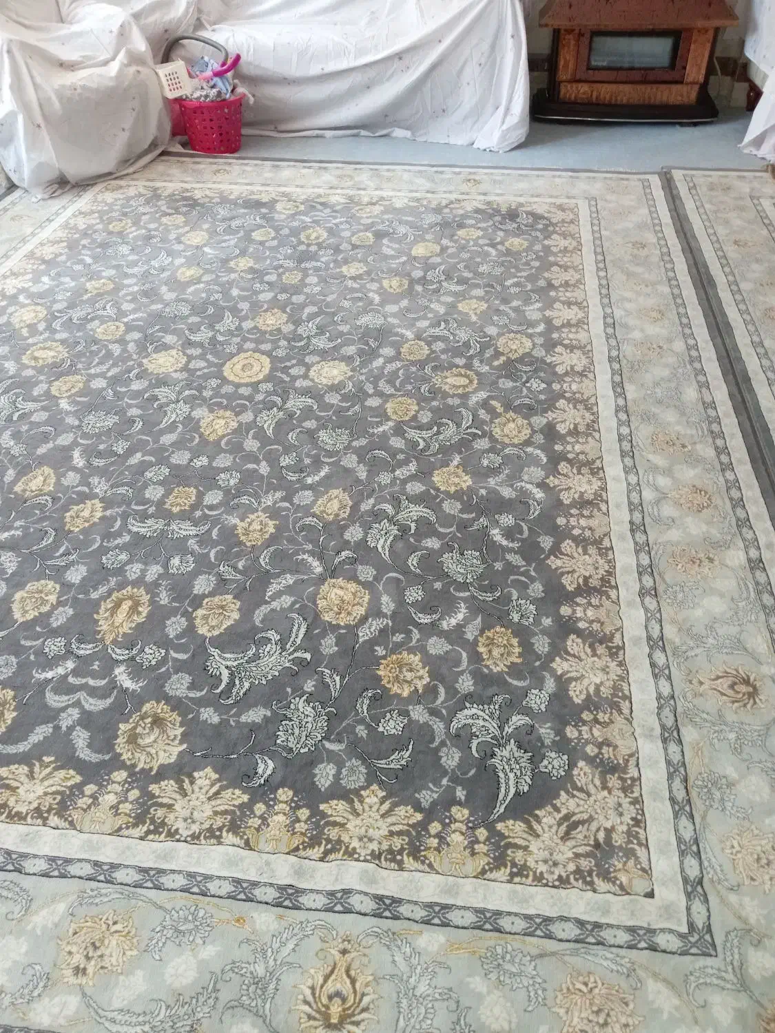 یک جفت فرش نو700شانه 2550تراکم جنس عالی|فرش|خمینیشهر, |دیوار