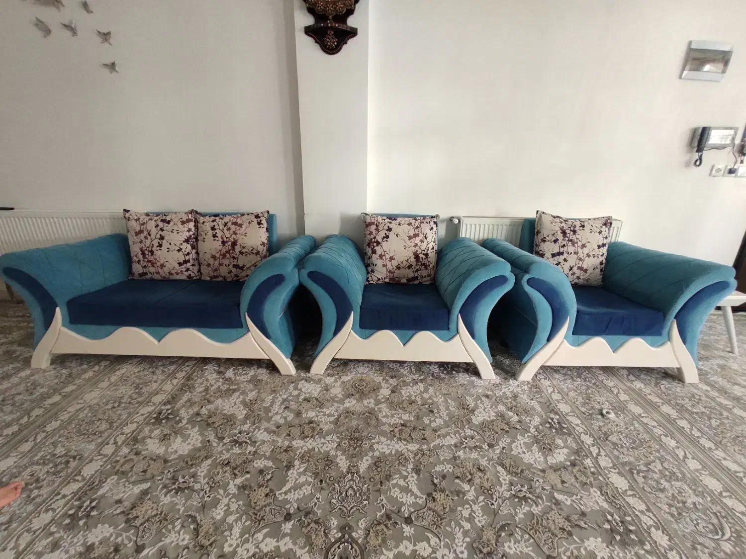 مبل راحتی جنس درجه یک|مبلمان خانگی و میز عسلی|جوانرود, |دیوار