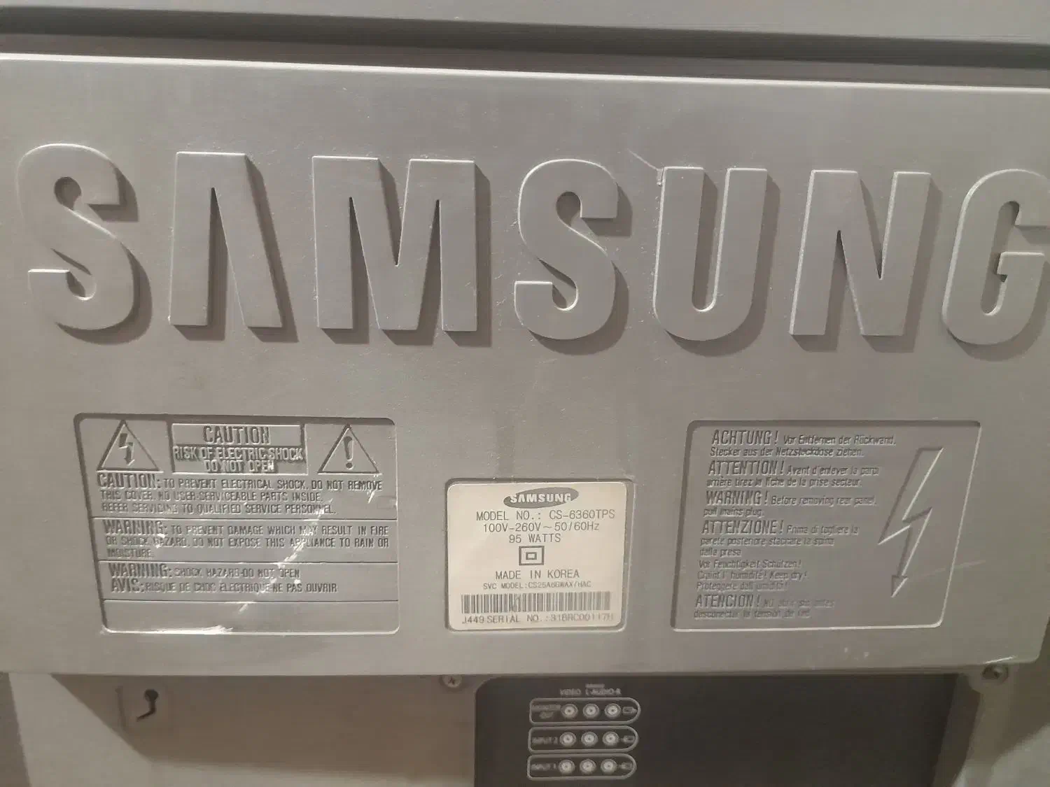 تلویزیون سامسونگ ۲۵ اینچ|تلویزیون و پروژکتور|کرمان, |دیوار