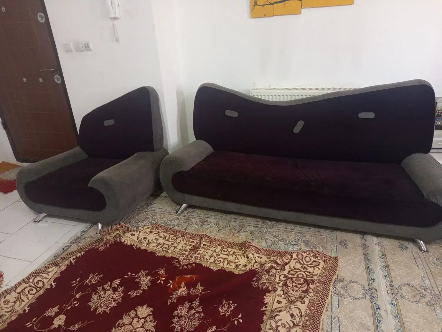 فروش مبل هفت نفره|مبلمان خانگی و میز عسلی|هشتگرد, فاز ۱ مهستان|دیوار