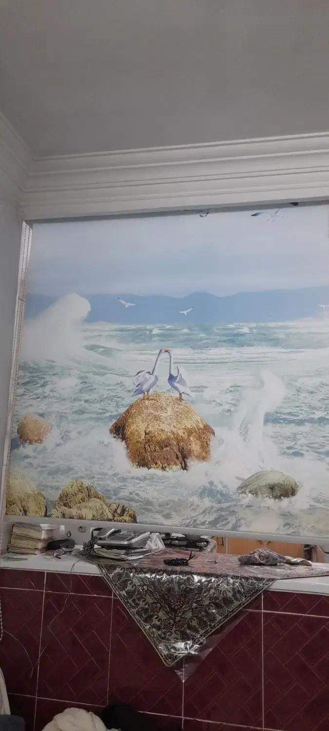 پرده سه بعدی|پرده، رانر، رومیزی|مشهد, کارگران|دیوار