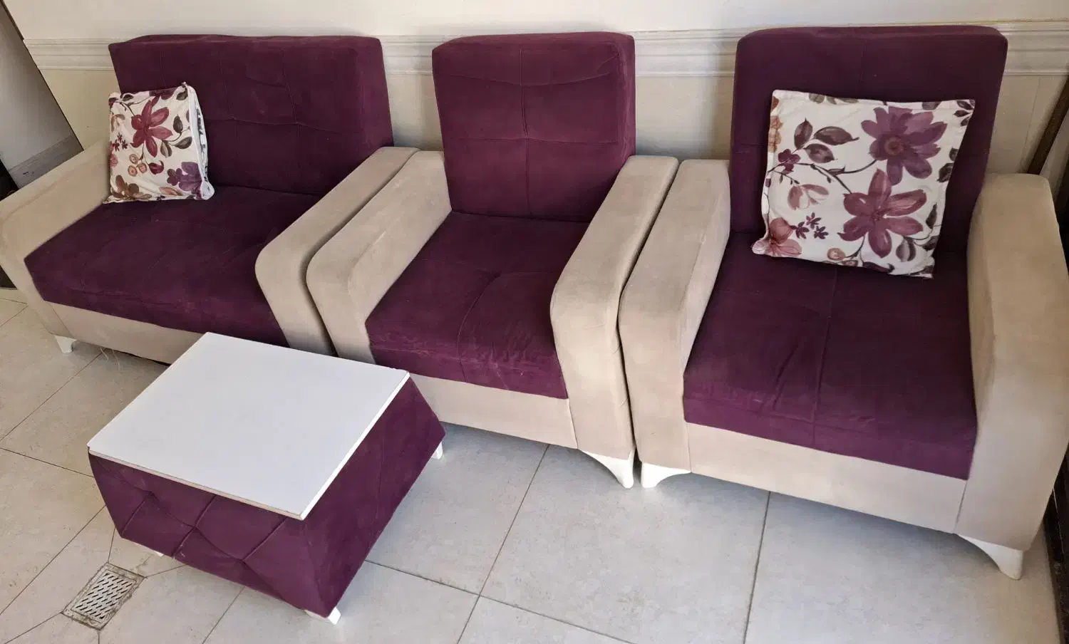 مبل 7نفره.|مبلمان خانگی و میز عسلی|مهاباد (آذربایجان غربی), |دیوار