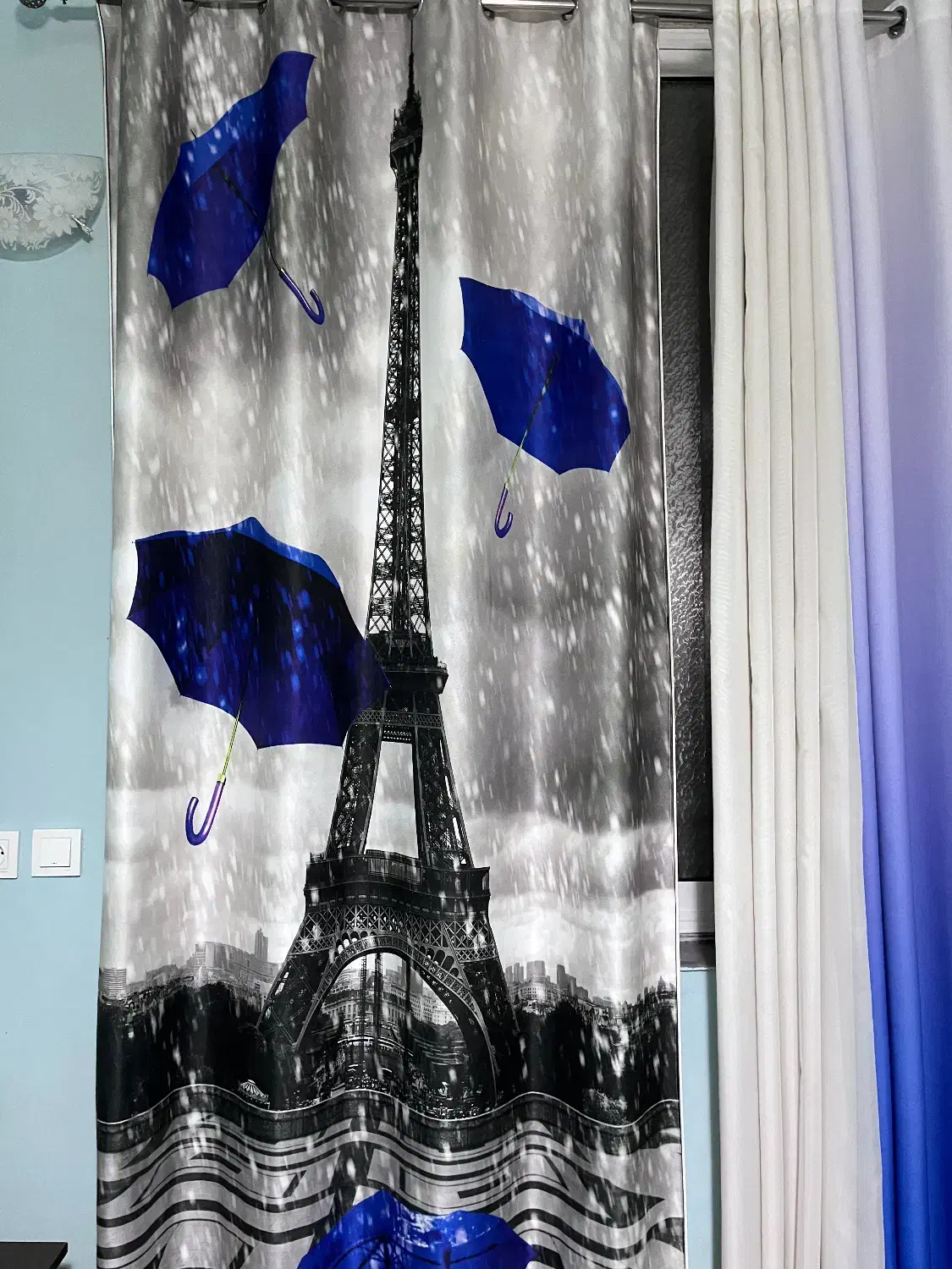 پرده و میله (نو)|پرده، رانر، رومیزی|ساری, |دیوار