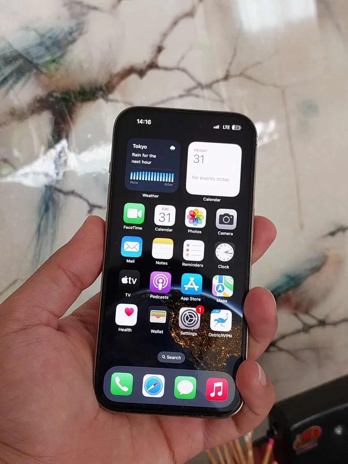 Iphone 14 pro 256 series m آیفون ۱۴ پرو ۲۵۶ اصلی|موبایل|اصفهان, نقش جهان|دیوار