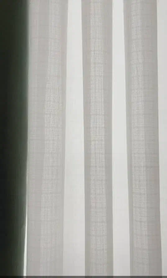 طاقه پارچه پرده حریر بافت دار ساده/شاین دار|پرده، رانر، رومیزی|یزد, |دیوار