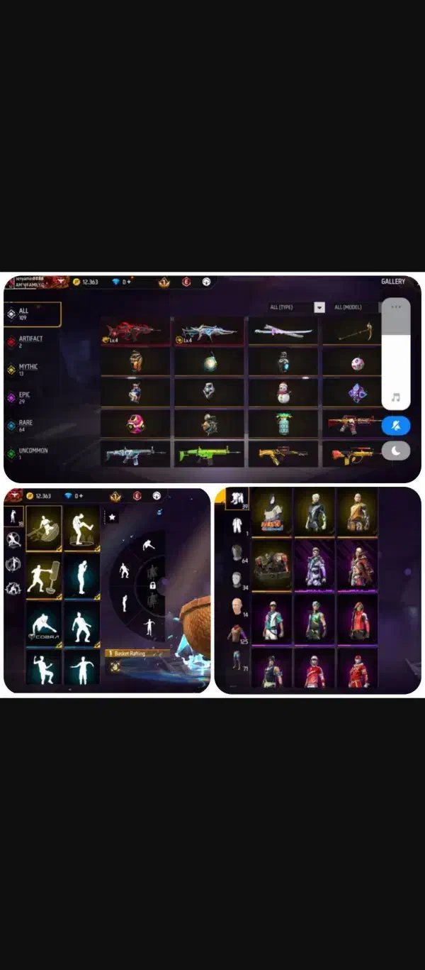 اکانت فری فایر|کنسول، بازی ویدئویی و آنلاین|میناب, |دیوار