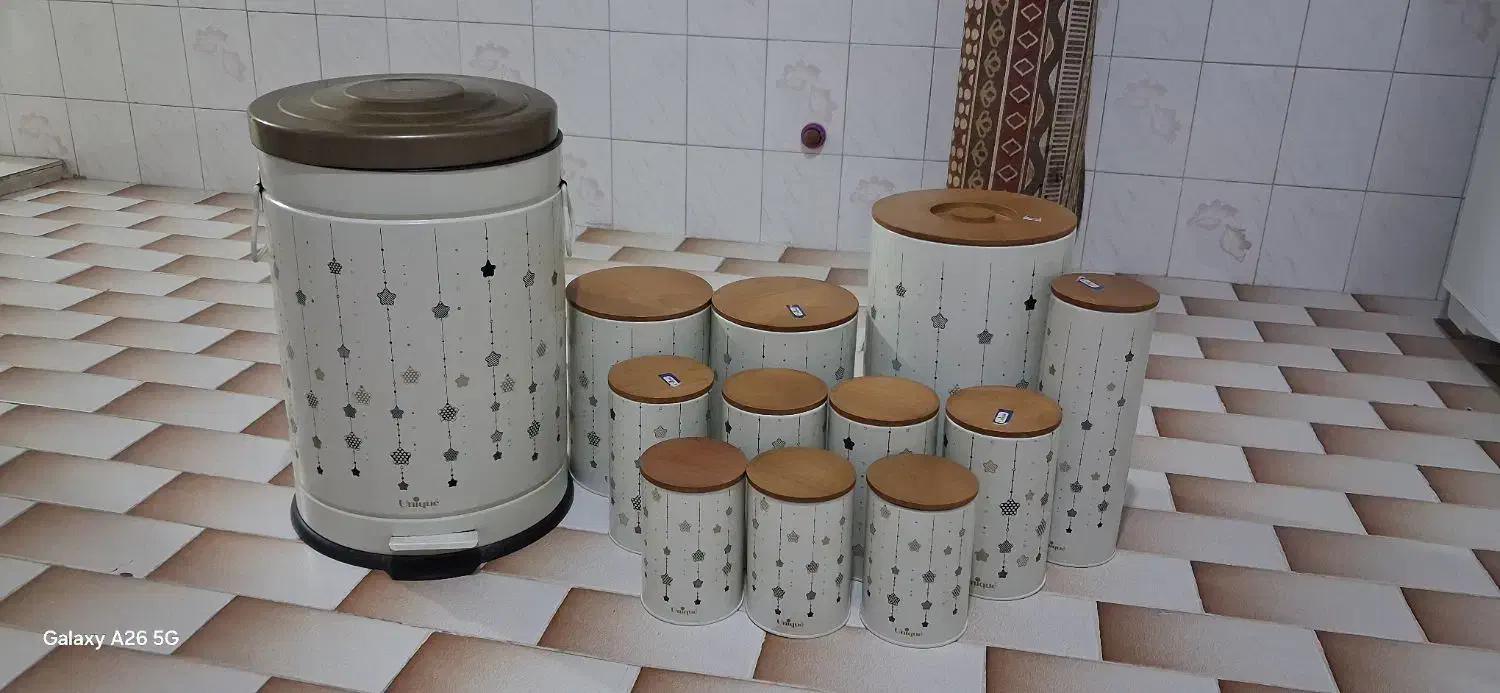 سرویس حبوبات یونیک|ظروف نگهدارنده، پلاستیکی، یک‌بارمصرف|کرمانشاه, |دیوار