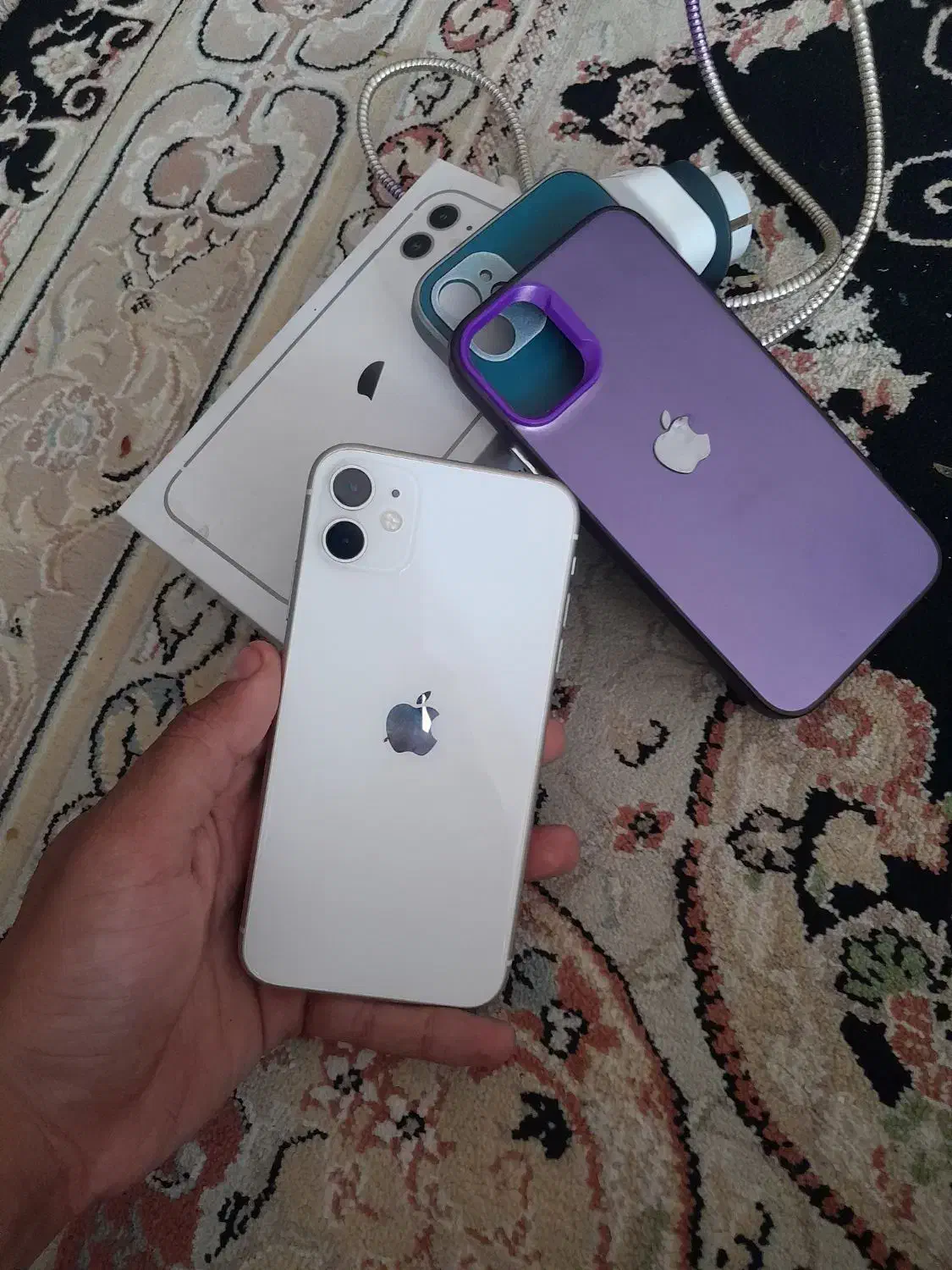 اپل iPhone 11 با حافظهٔ ۱۲۸ گیگابایت|موبایل|کرمانشاه, |دیوار