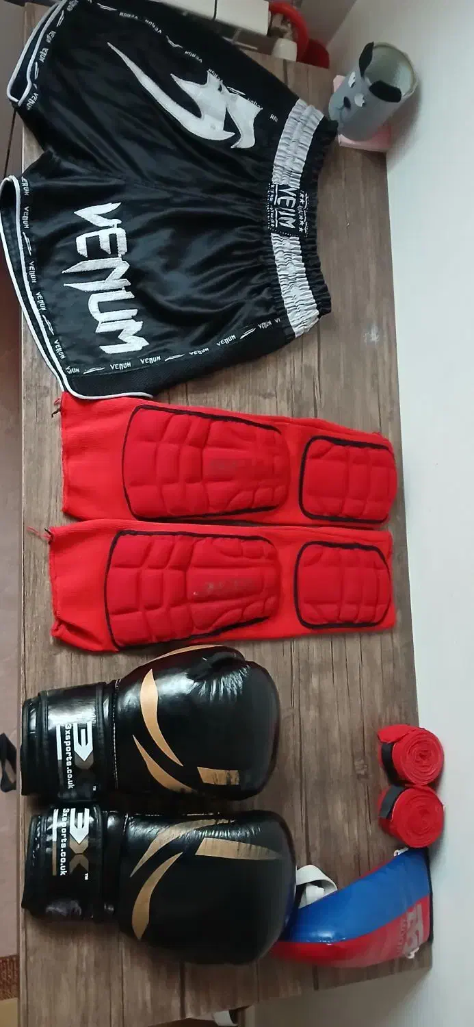 ست کیک بوکسینگ نیمه حرفه‌ای|تجهیزات ورزشی|پاکدشت, حصار امیر|دیوار