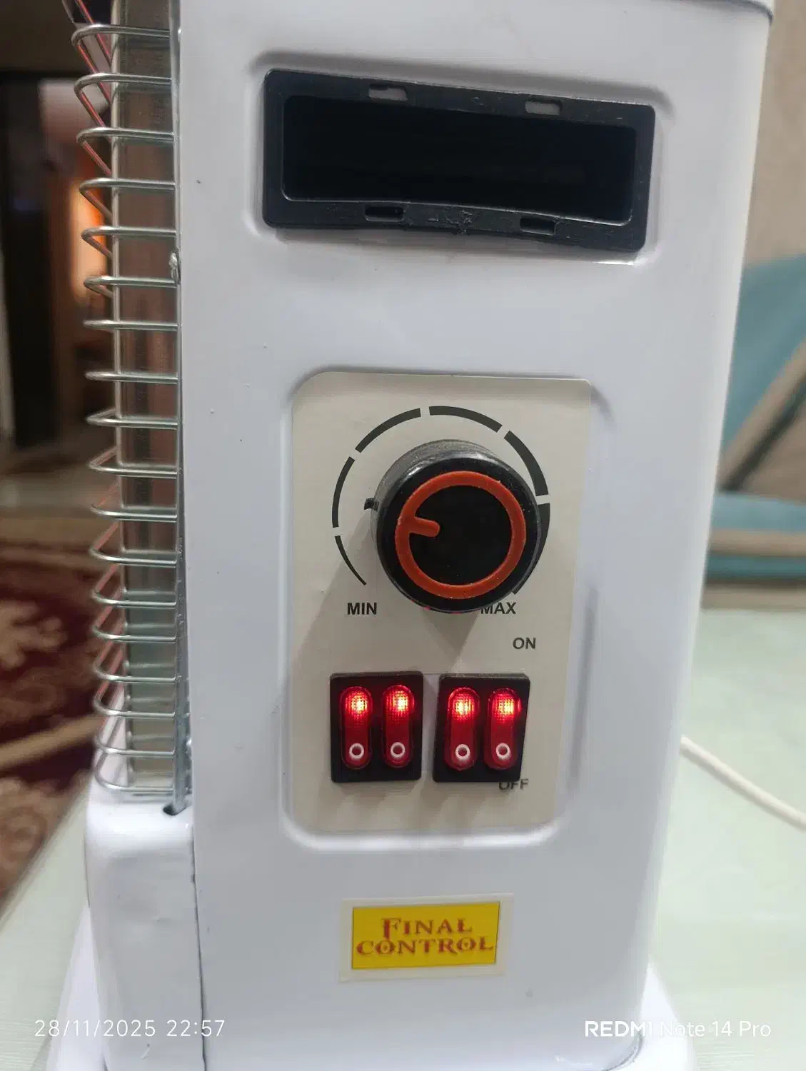 بخاری برقی فن دار|بخاری، هیتر، شومینه|مشهد, کوی المهدی|دیوار