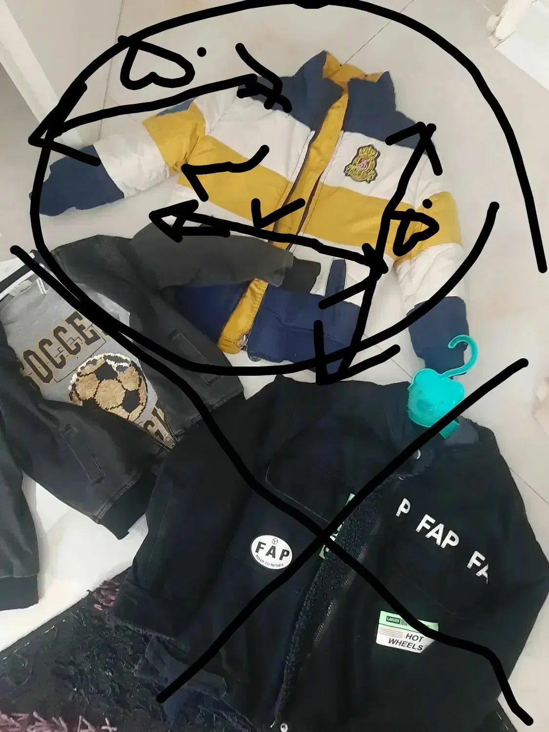 کاپشن پسرونه دو رو فوقاالعاده گرم تمیزوسالم|کفش و لباس بچه|مشهد, شهید رضوی|دیوار