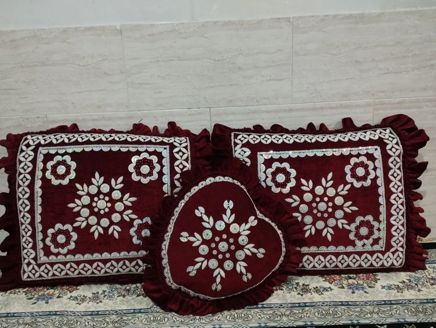 موره دوزی|پشتی|شیراز, سعدیه جنوبی|دیوار