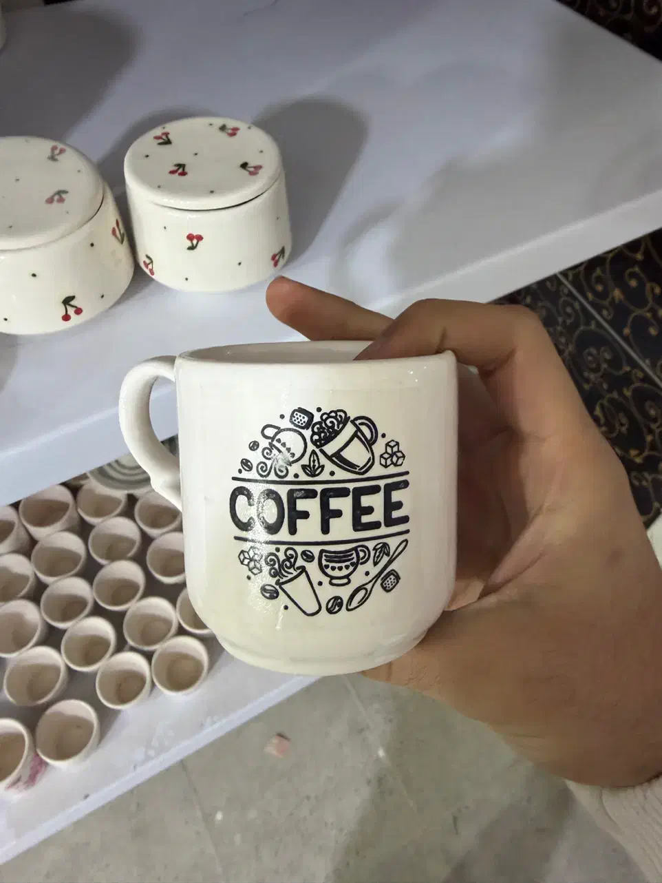 حراج ظروف،قالب ها و وسایل کارگاه سرامیک|حراج|محمدشهر, محمدشهر|دیوار