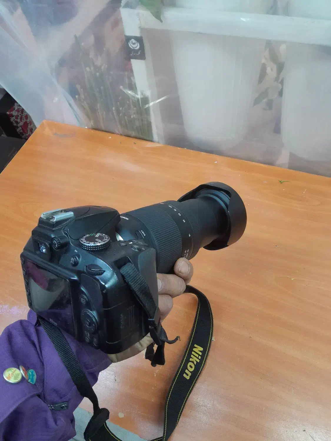 دوربین نیکون d3400 با لنز تامرون|دوربین عکاسی و فیلم‌برداری|بیجار, |دیوار