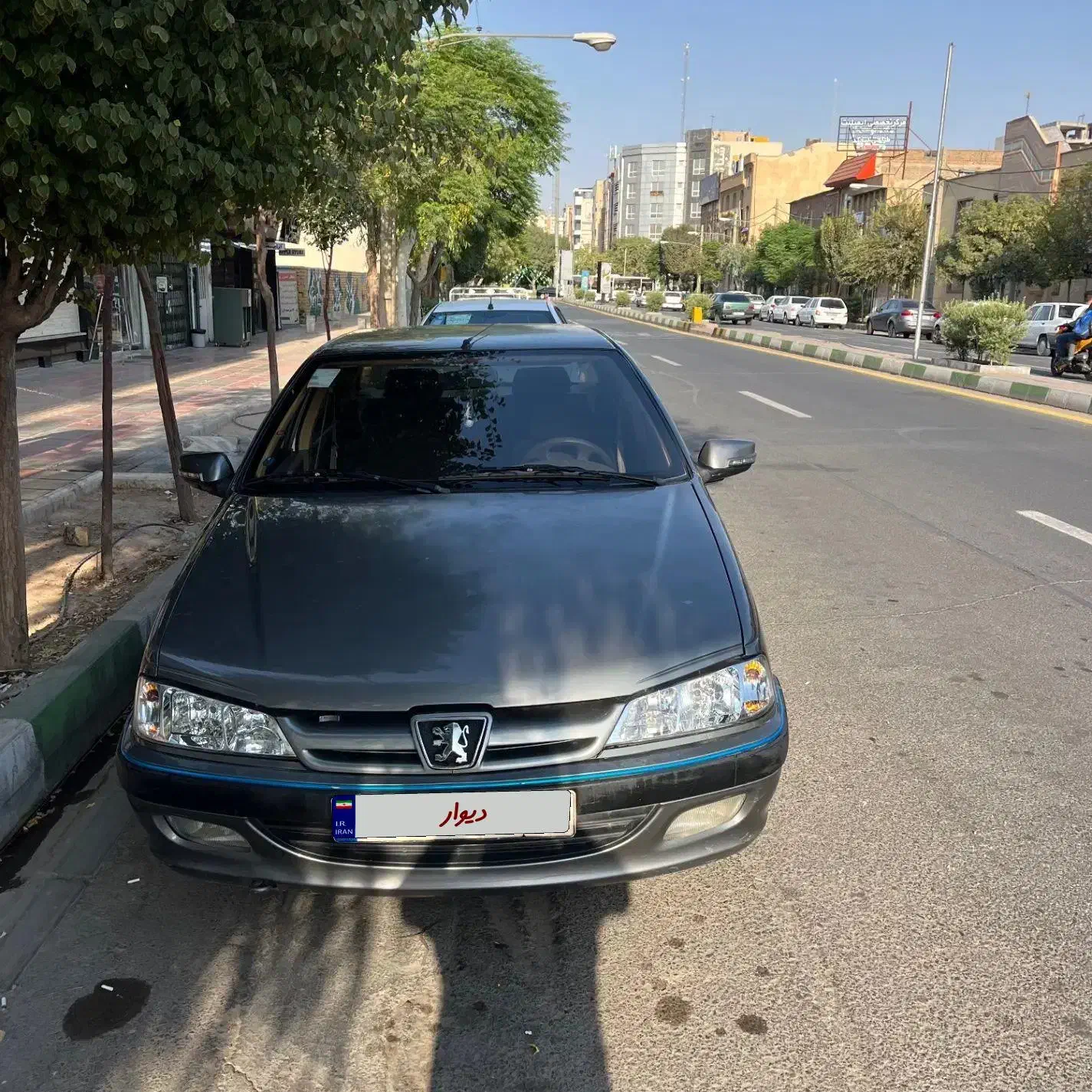 پرشیا سال مدل ۹۲ خاکستری|خودرو سواری و وانت|قم, جهان بینی|دیوار