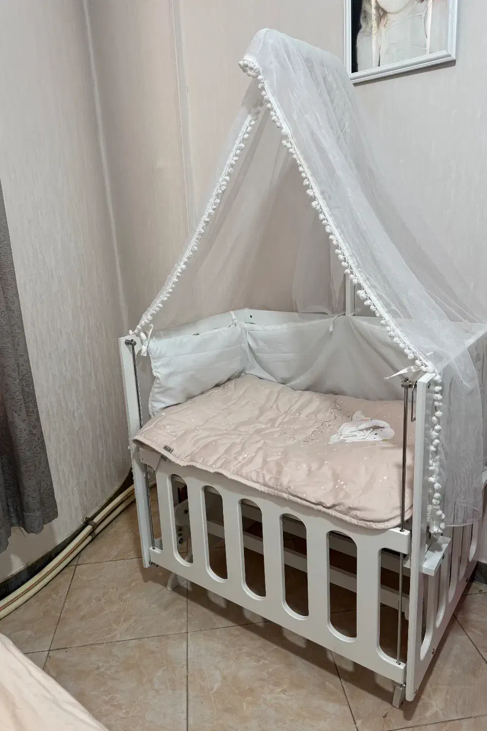 تخت کنار مادر|تخت و صندلی بچه|ورامین, ورامین|دیوار