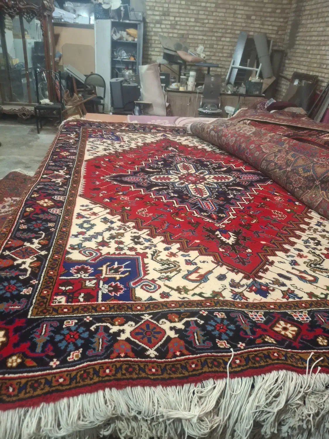 فرش|فرش|کشکسرای, |دیوار