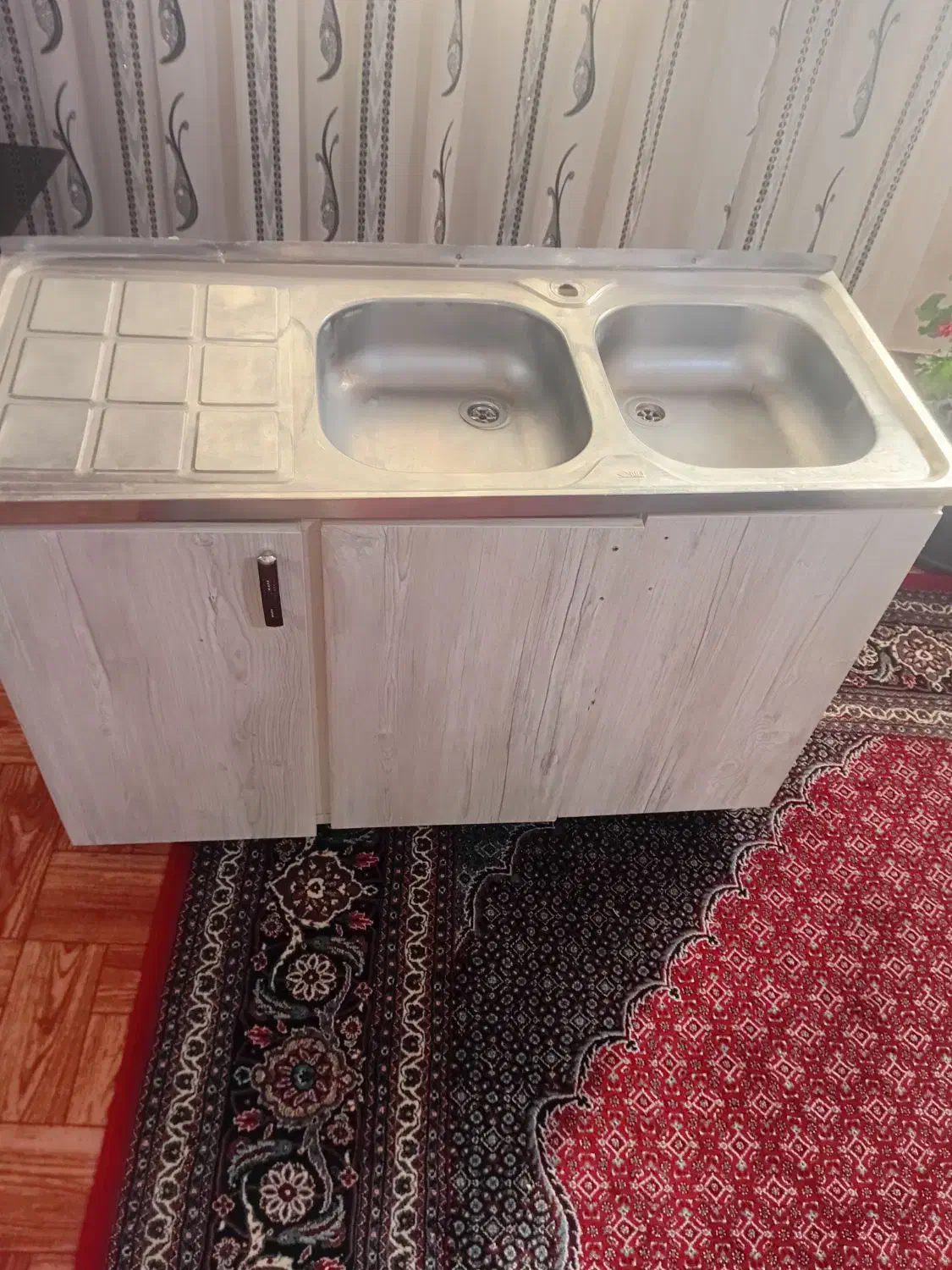 سینگ ظرفشویی وابچکان ۱۲۰|مصالح و تجهیزات ساختمان|سلماس, |دیوار