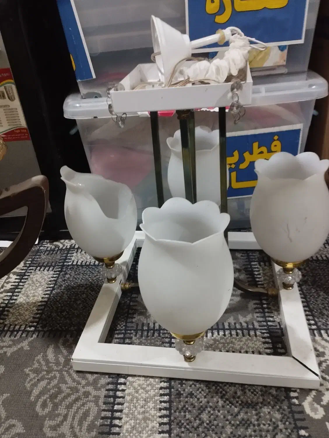 لوستر|لوستر و چراغ آویز|مشهد, رسالت|دیوار