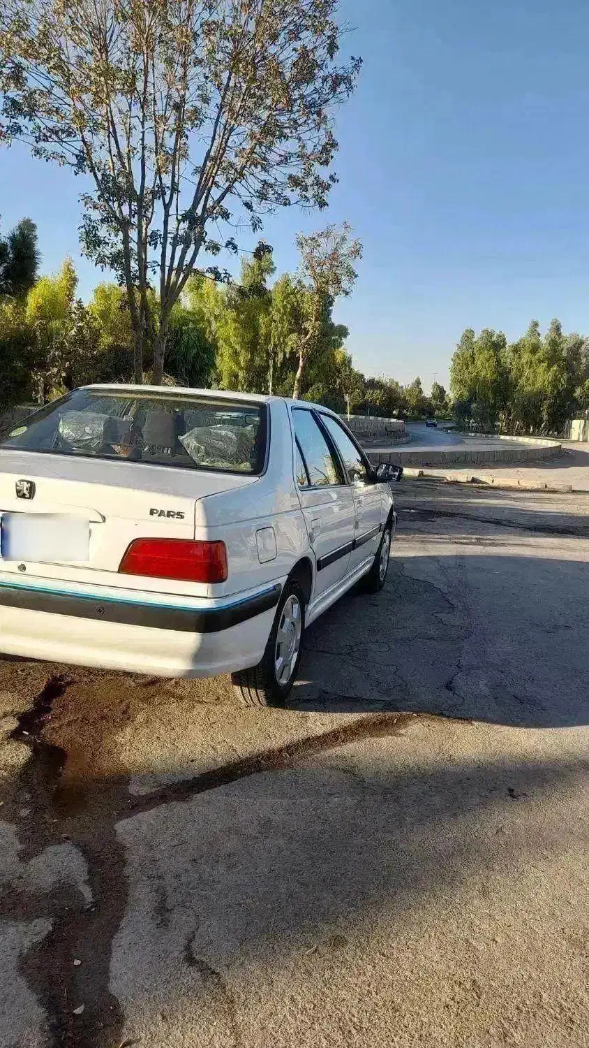 پژو پارس xu7p 1401 در حد خشک دریچه سیمی|خودرو سواری و وانت|قم, قلعه کامکار|دیوار