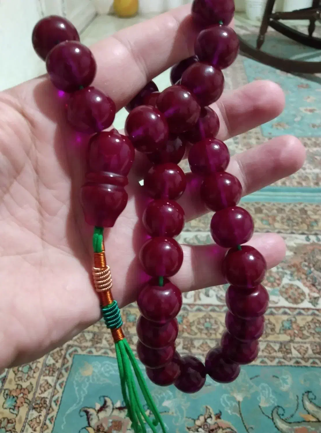 تسبیح سندلوس واقعا خوشرنگ و صدا|جواهرات|خرمآباد, |دیوار