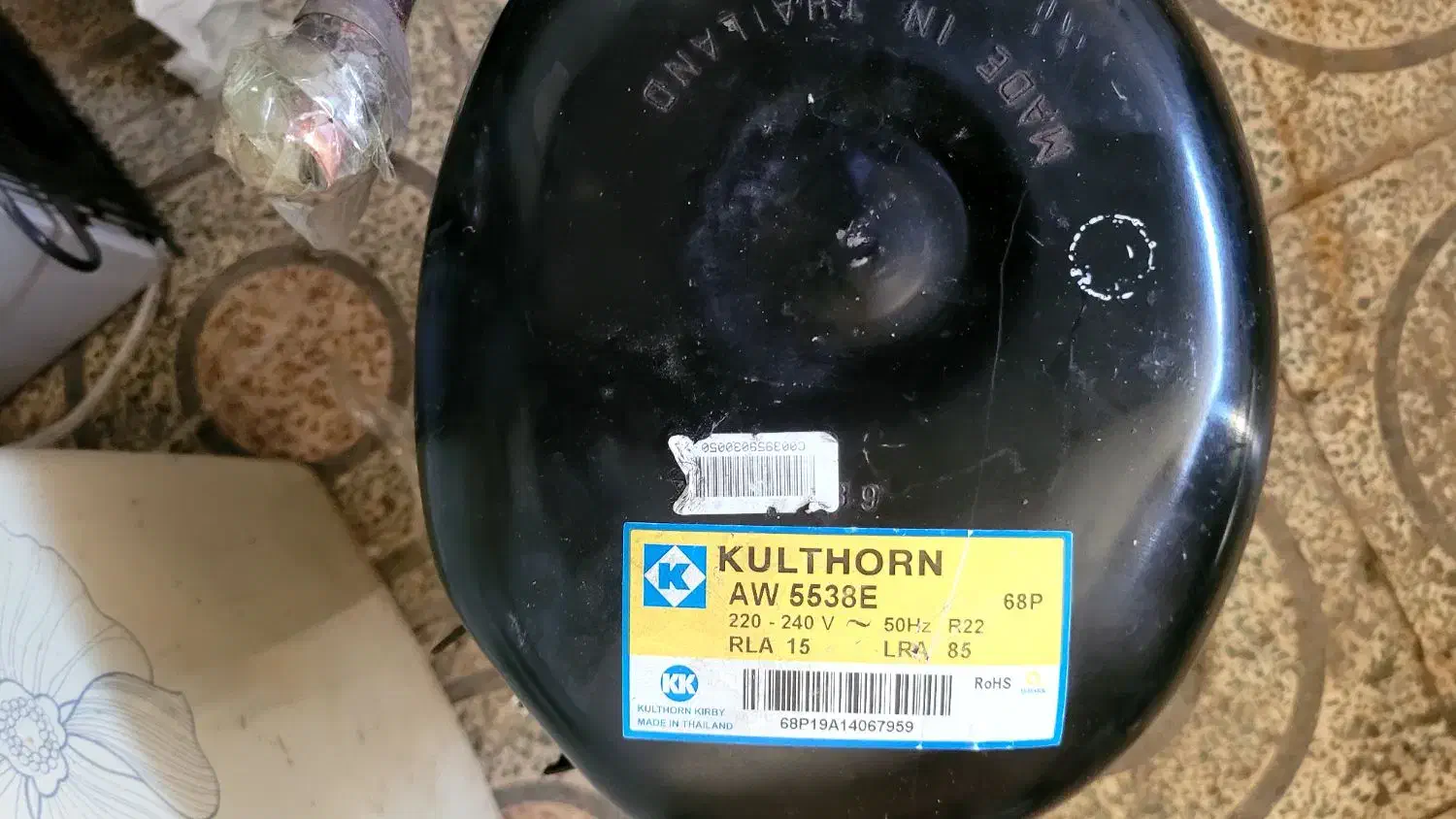 موتور کمپرسور کولر 5538|کولر گازی و فن‌کوئل|بندرعباس, |دیوار