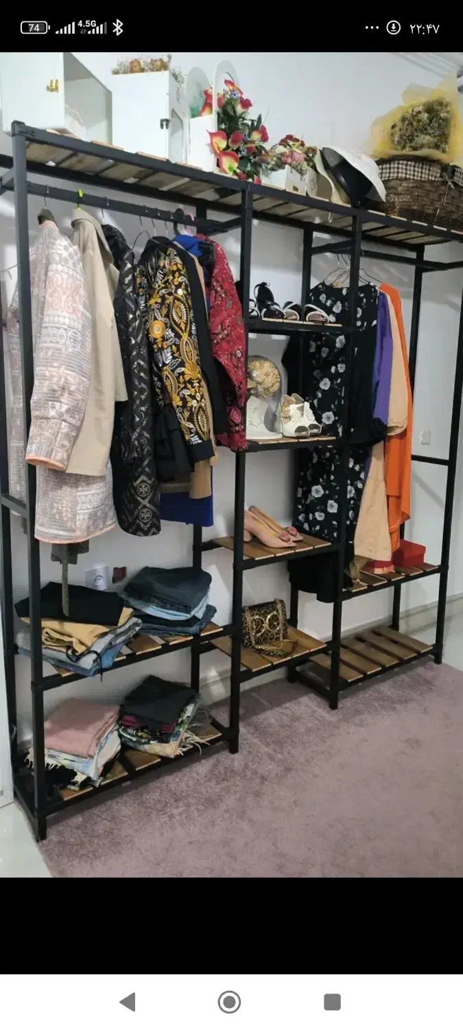 رگال و قفسه ، شلف و استند|کتابخانه، شلف، قفسههای دیواری|میبد, |دیوار